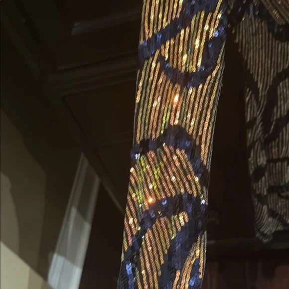 Sequined Long Sleeve Dress - Picture 5 of 7